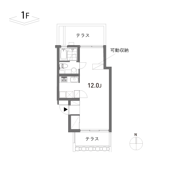 zephyr 104の間取り