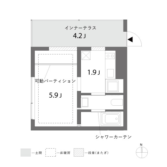 LINO 29.09㎡の間取り図