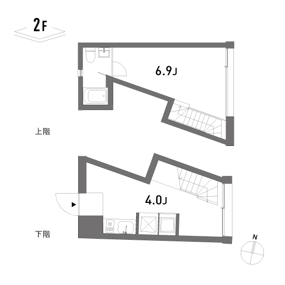 circo 31.43㎡の間取り図