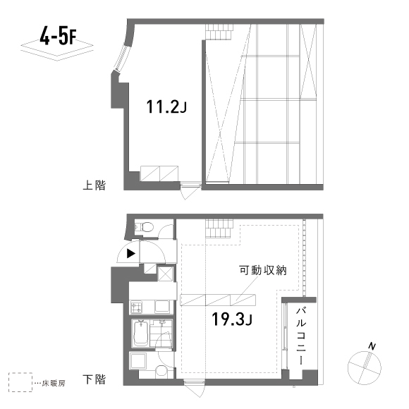 ilusa 67.11㎡の間取り図