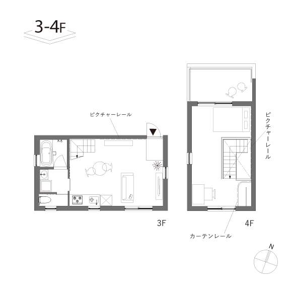 Ruelle 303の間取り