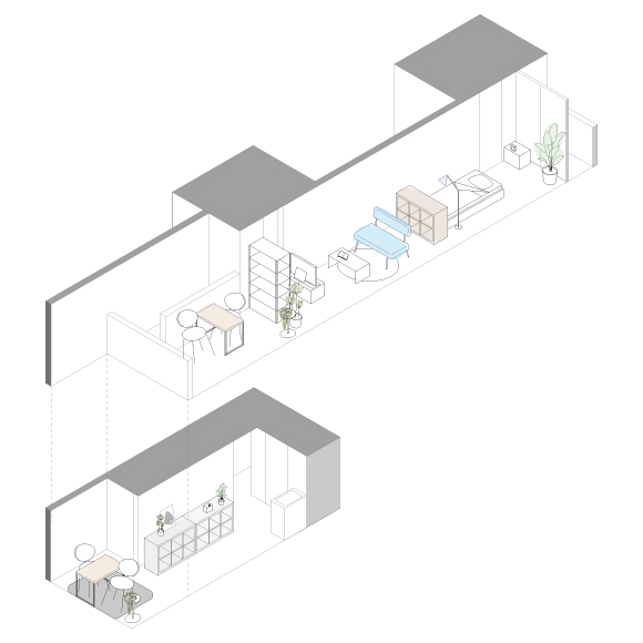 33 1/3 rpm sideCの間取り