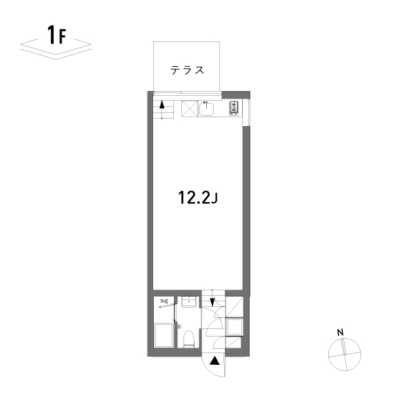 107号室間取り