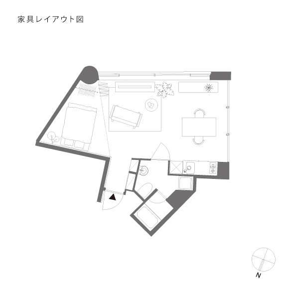 GROVE 404の間取り