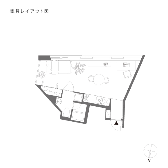 GROVE 703の間取り