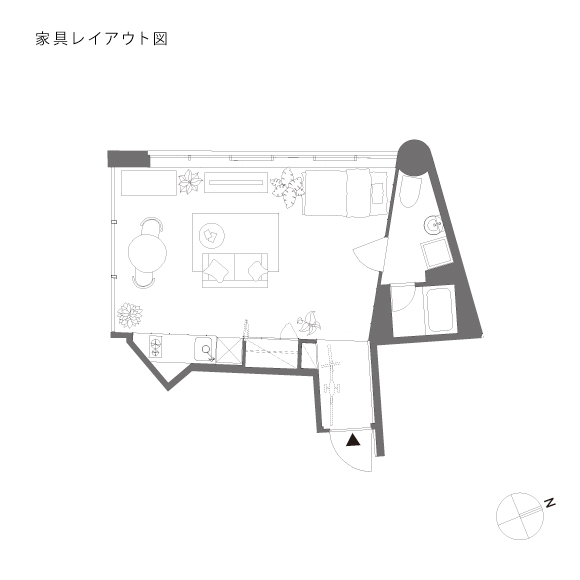 GROVE 405の間取り