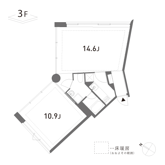 GROVE 301の間取り