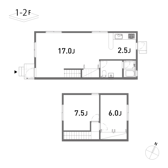 TOKOROZAWA SUBURBAN COURT 74.53㎡の間取り図