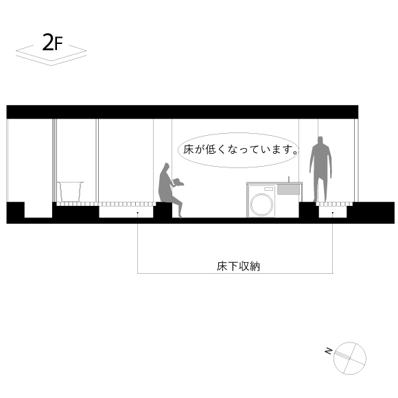 blanco cubo 203の間取り