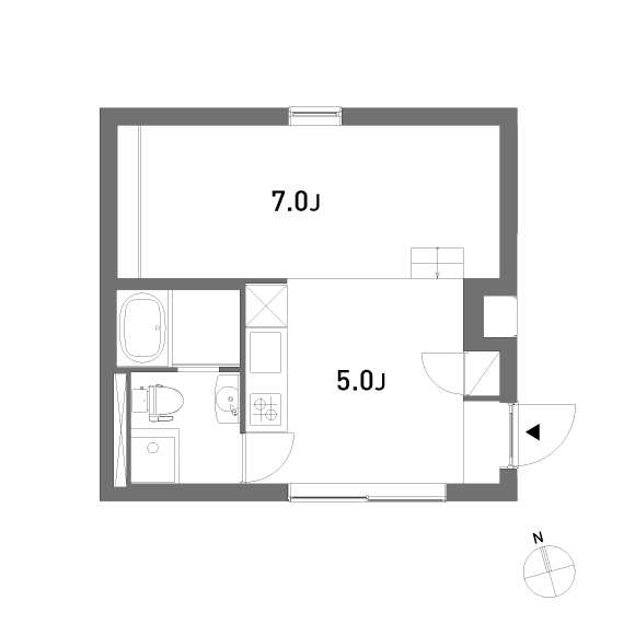 ALVA 101の間取り