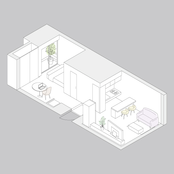 L 203の間取り