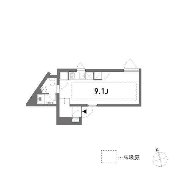 L 26.00(207)㎡の間取り図