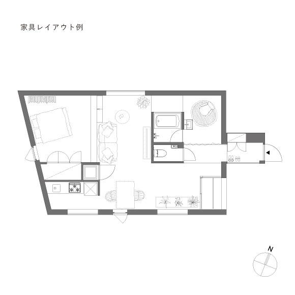 kif annex 302の間取り