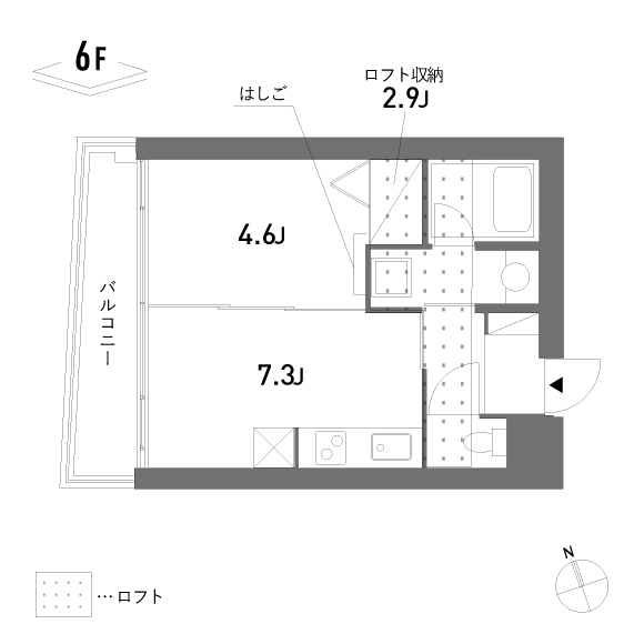 field 603の間取り